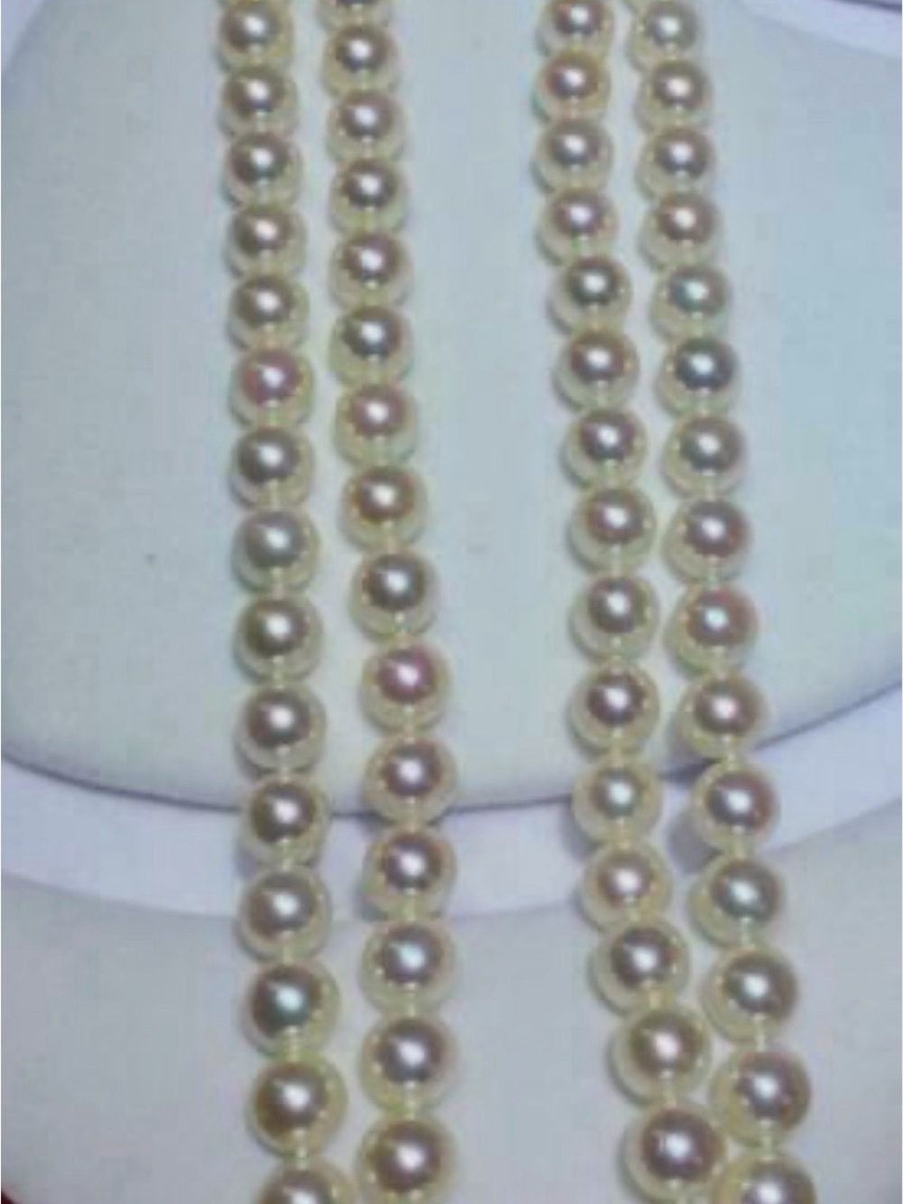 Huge 38” 10-11mm natural Sea Classic Pearl Strand Necklace